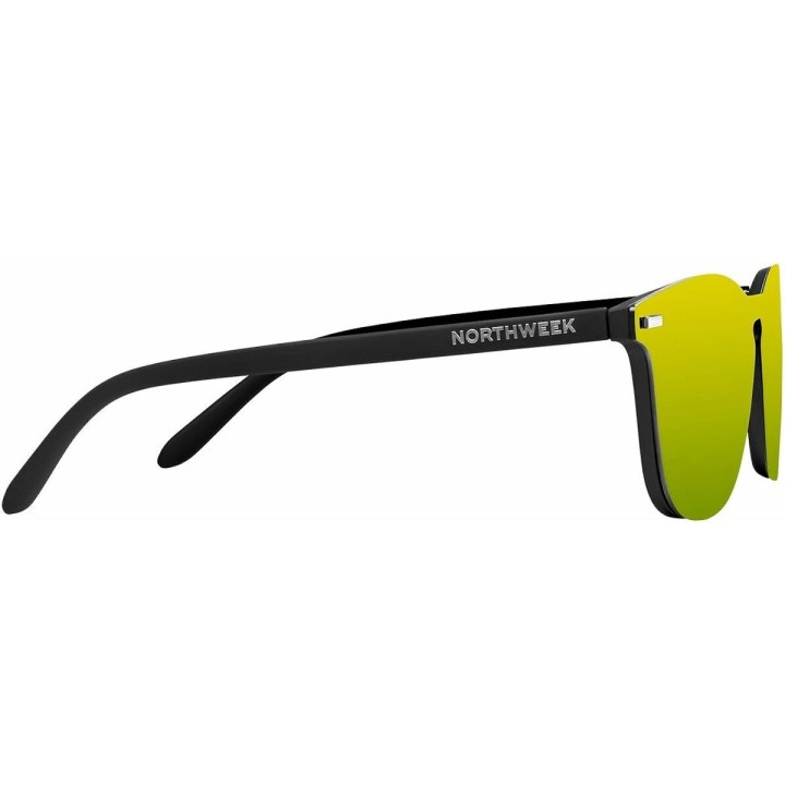 Solbriller Northweek Wall Phantom Ø 45 mm Gul Sort