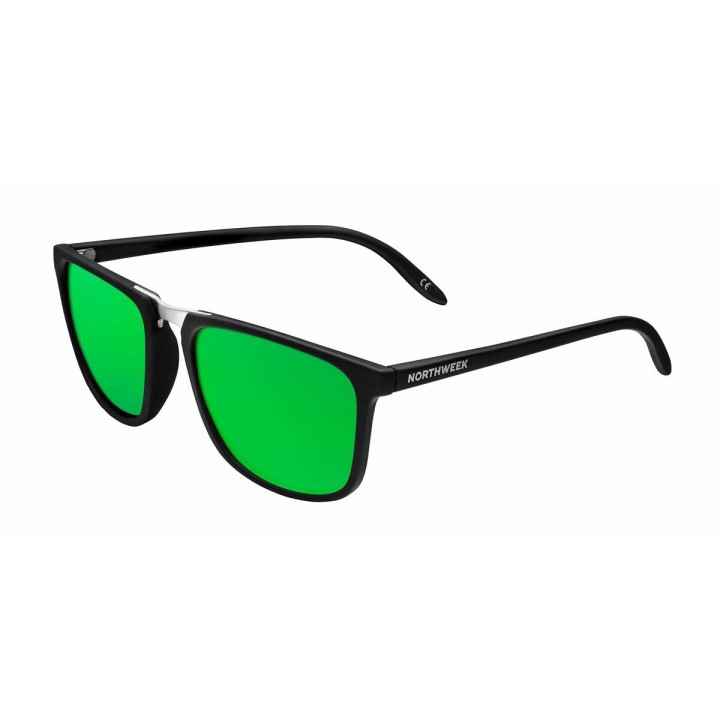 Solbriller Northweek Shelter Matte Ø 47 mm Grøn Sort