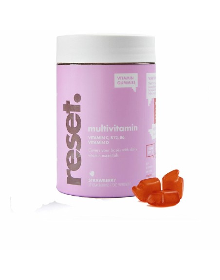 Complemento Alimenticio Reset Multivitamin Gominolas Fresa 60 unidades