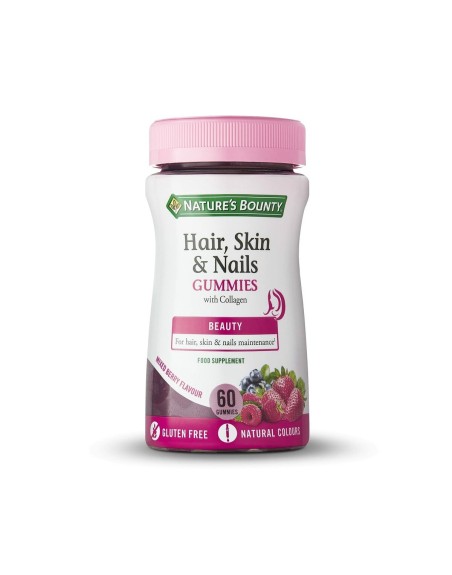 Complemento Alimenticio Nature's Bounty Gominolas Colágeno Frutas del Bosque 60 unidades