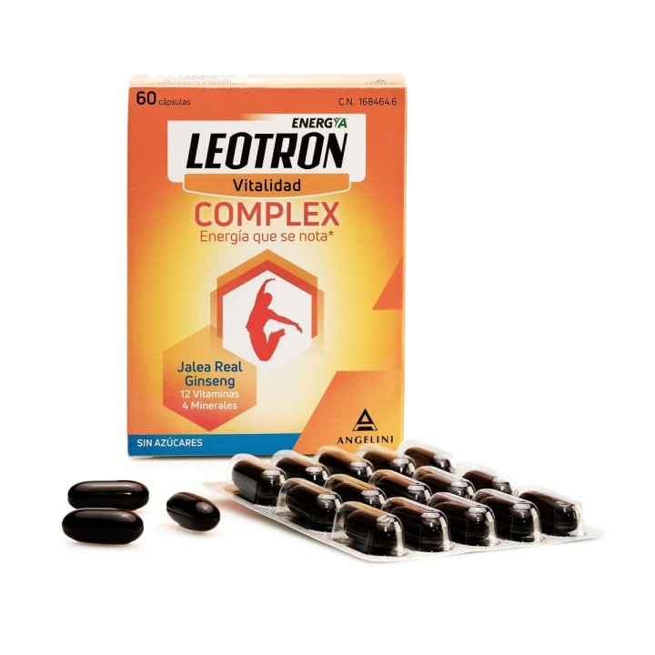 Kosttilskud Leotron Gelé royale Ginseng 60 enheder