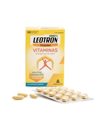 Complemento Alimenticio Leotron Jalea real Coenzima Q-10 60 unidades
