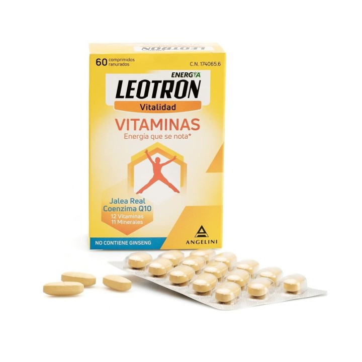 Kosttilskud Leotron Gelé royale Coenzym Q-10 60 enheder