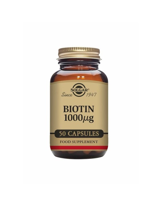 Kosttilskud Solgar   Biotin 50 enheder