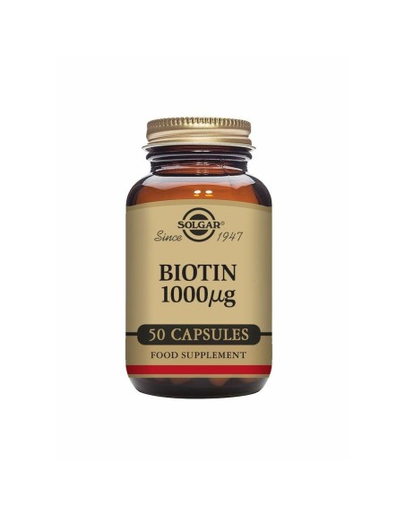 Kosttilskud Solgar   Biotin 50 enheder