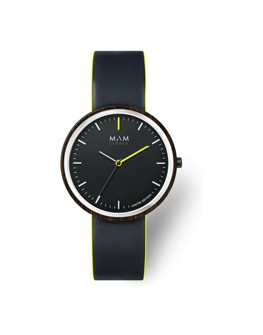 Unisex-Uhr MAM 96 Schwarz (Restauriert D)