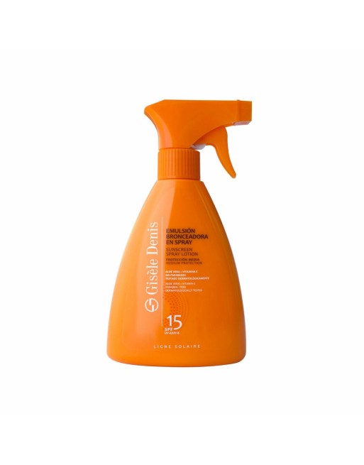 Protector Solar Corporal en Spray Emulsión Bronceadora Gisèle Denis (300 ml)