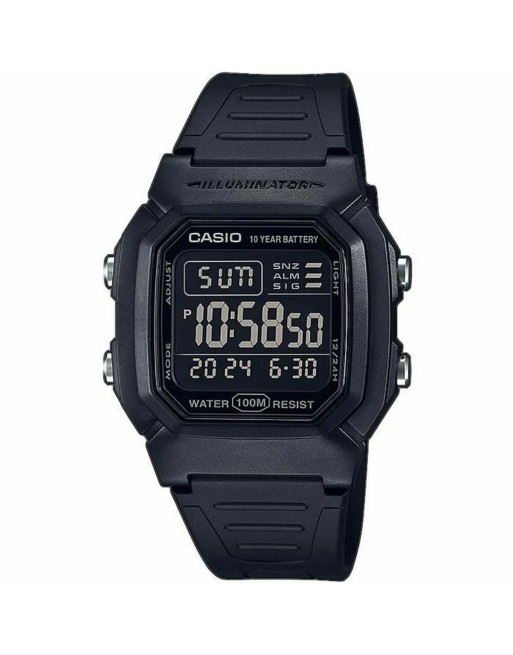 Orologio Uomo Casio W-800H-1BVES Ø 36 mm Nero