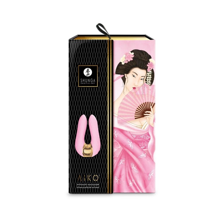Massager Shunga Aiko Pink Gylden Lyserød