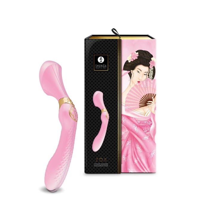 Massager Shunga Zoa Pink Gylden Lyserød