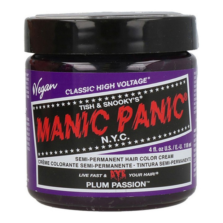 Tinte Permanente Manic Panic Classic Plum Passion (118 ml)