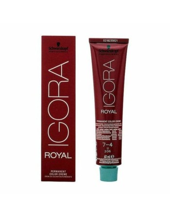 Tintura Permanente Igora Royal Schwarzkopf Igora Royal 7-4 Nº 7-4 Nº 9.0-rubio muy claro Nº 8.0-rubio claro 60 ml