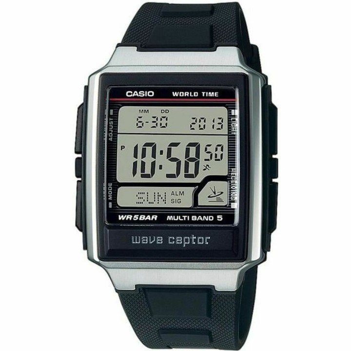 Herreur Casio WAVE CEPTOR - WORLD TIME. (Ø 39 mm)