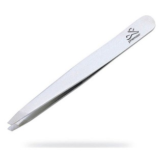 Pincetter til hårfjerning Premax 40138 Skrå Spids Rustfrit stål (9 cm)