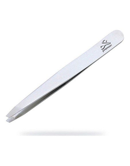 Pince à épiler Premax 40138 Pointe Oblique Acier inoxydable (9 cm)