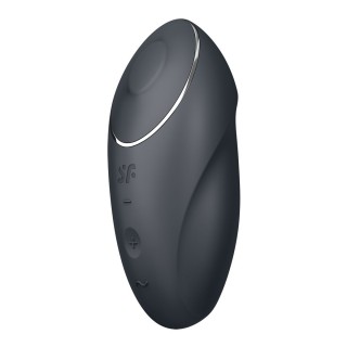 Masajeador Satisfyer Tap & Climax Gris