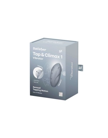 Massager Satisfyer Tap & Climax Blå