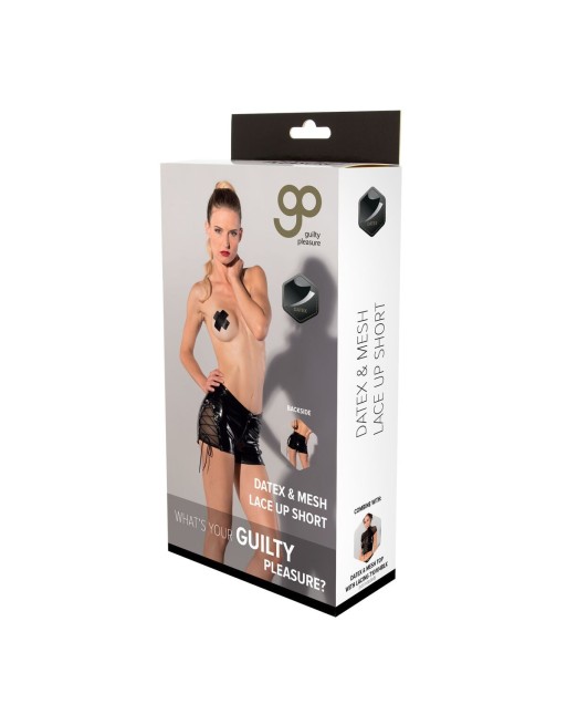 Pantalon court Guilty Pleasure Noir (XL)
