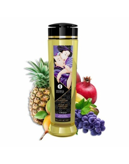 Olio per Massaggio Erotico Shunga 240 ml Frutta Esotica (240 ml)