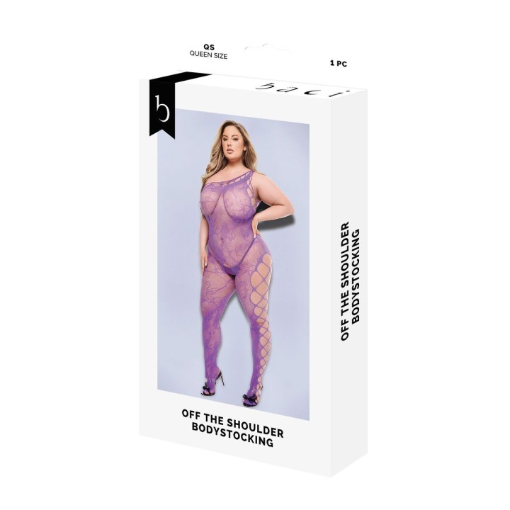 Damen Overall Baci Lingerie Bodystocking (Queen)