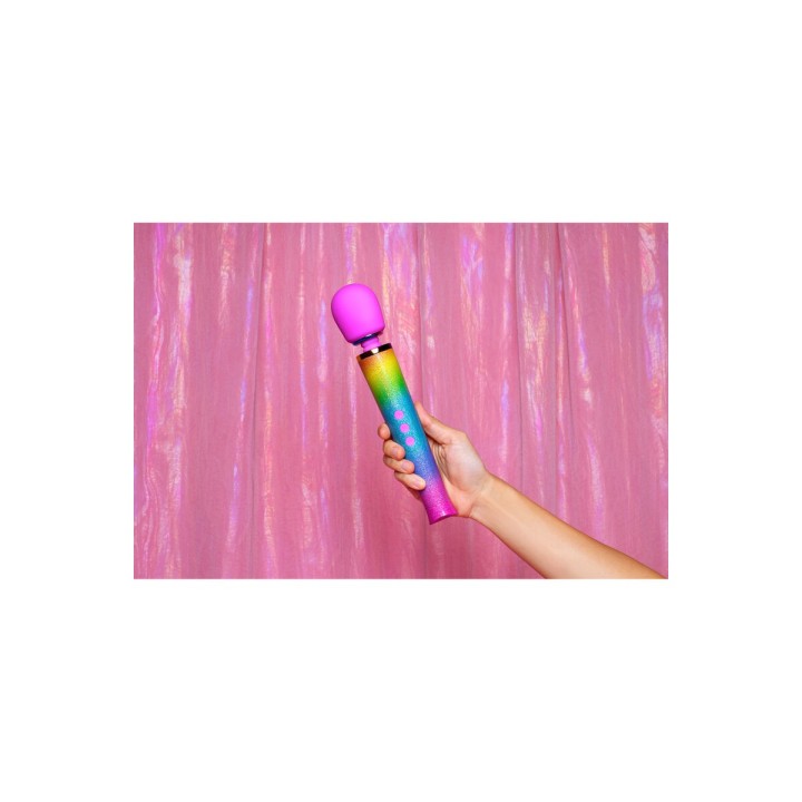 Stabmassagegerät Le Wand Rainbow Bunt