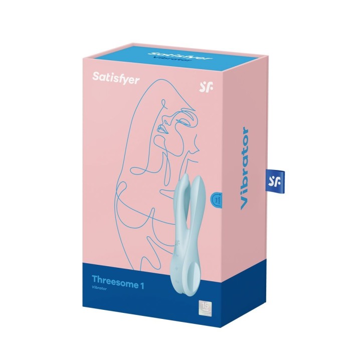 Massager Satisfyer Threesome 1 Light Blå