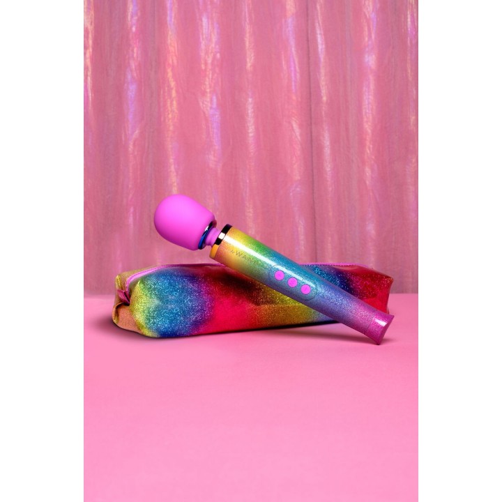 Stabmassagegerät Le Wand Rainbow Bunt