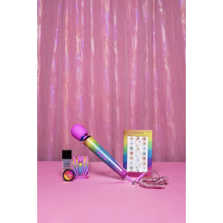 Baguette de Massage Le Wand Rainbow Multicouleur