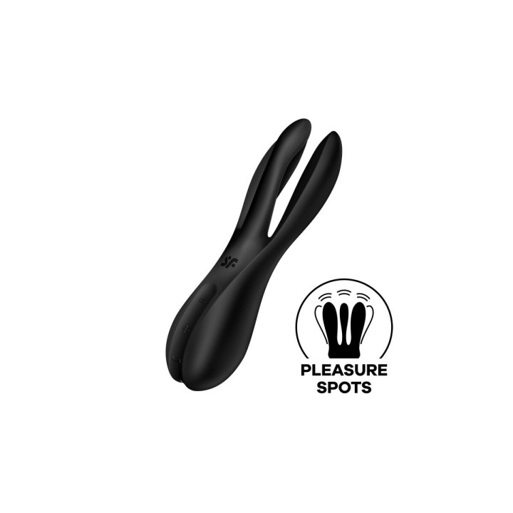 Masseur Satisfyer Threesome 2 Noir