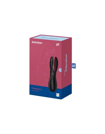 Massaggiatore Satisfyer Threesome 2 Nero