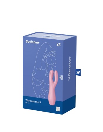 Massaggiatore Satisfyer Threesome 3 Rosa
