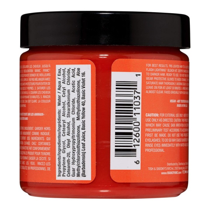 Tintura Permanente Classic Manic Panic Electric Tiger Lily (118 ml)