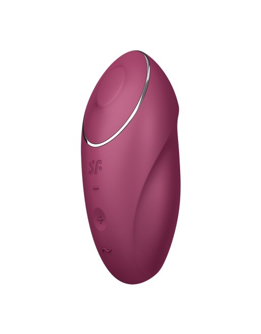 Masseur Satisfyer Tap & Climax Rouge