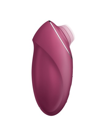 Masajeador Satisfyer Tap & Climax Rojo