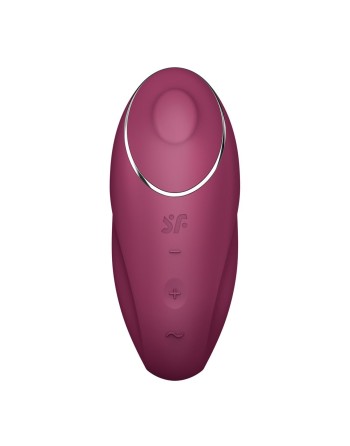 Masseur Satisfyer Tap & Climax Rouge