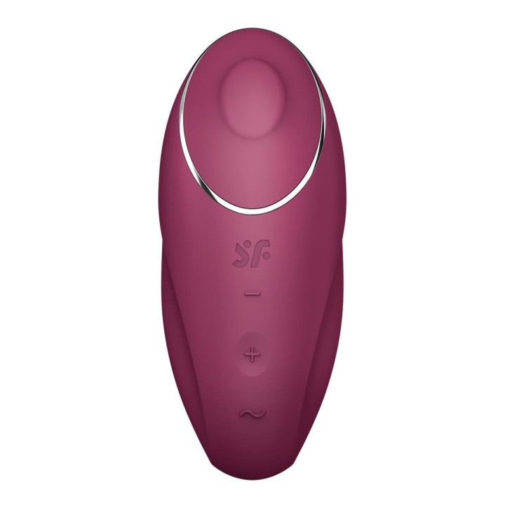 Massager Satisfyer Tap & Climax Rød