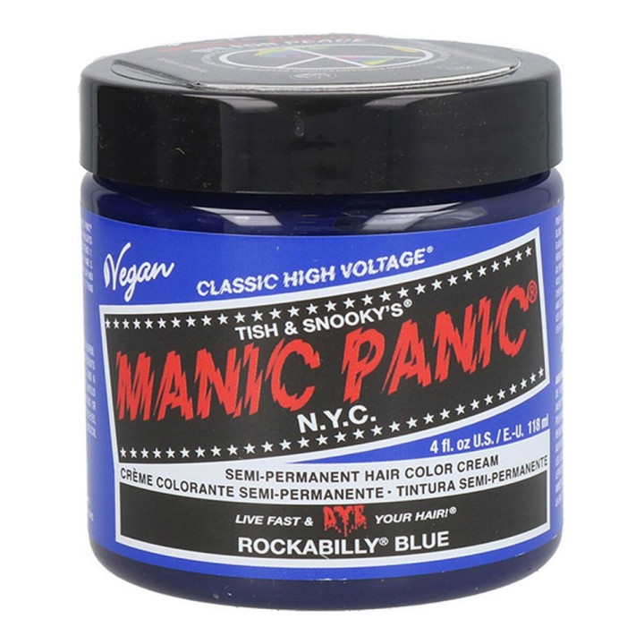 Teinture permanente Classic Manic Panic Rockabilly Blue (118 ml)