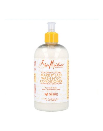 Après-shampooing Shea Moisture Coconut Custard Wash N'Go Shea Moisture (384 ml)