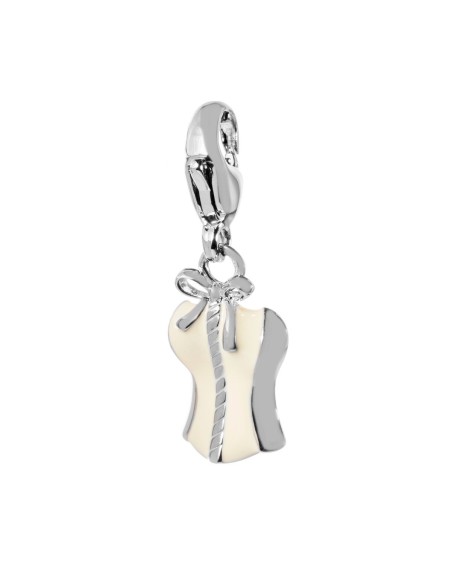 Charm da Donna Ti Sento 8171SI Bianco (2 cm)