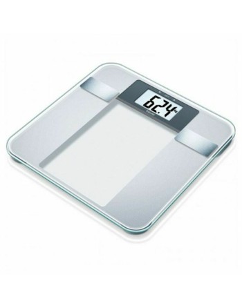 Digital Bathroom Scales Beurer 760.30 Silver Glass