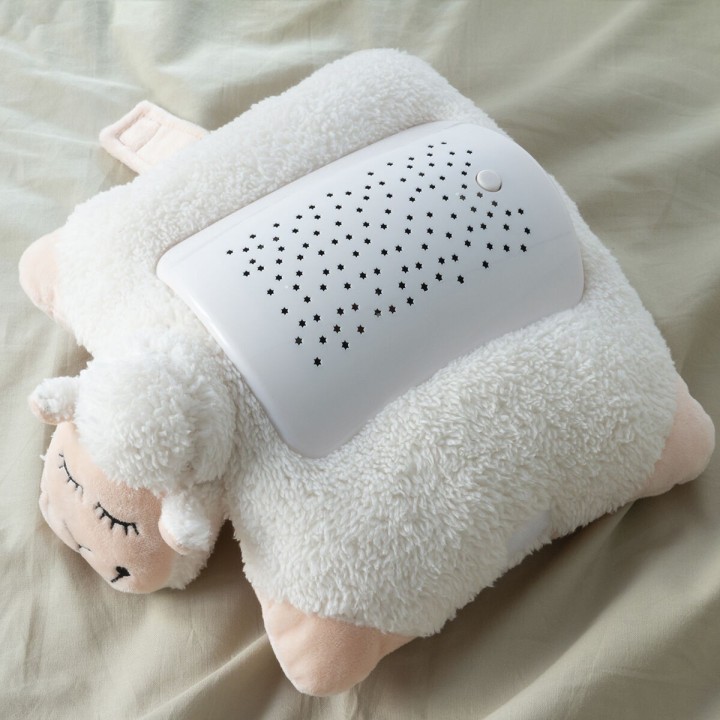 Blødt Bamse Får LED Projektor InnovaGoods