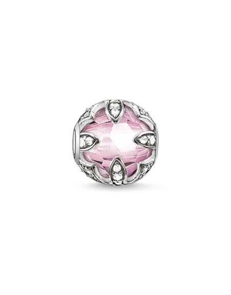 Perle de verre Femme Thomas Sabo K0108-640-9 Rose Argenté (1,1 cm)
