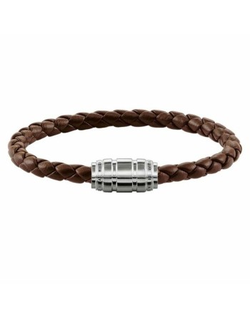 Unisex-Armreif Thomas Sabo UB0019-823-2 Silberfarben Braun 18,5 cm 16,5 cm