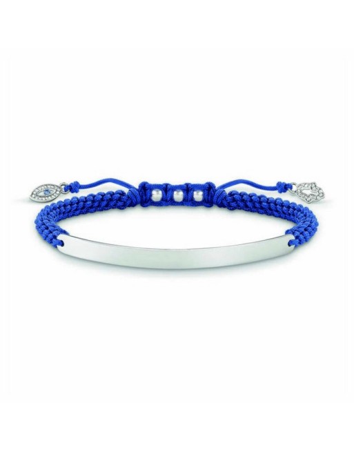 Bracelet Femme Thomas Sabo LBA0066-897-1 16 - 19 cm Argenté Bleu 21 cm