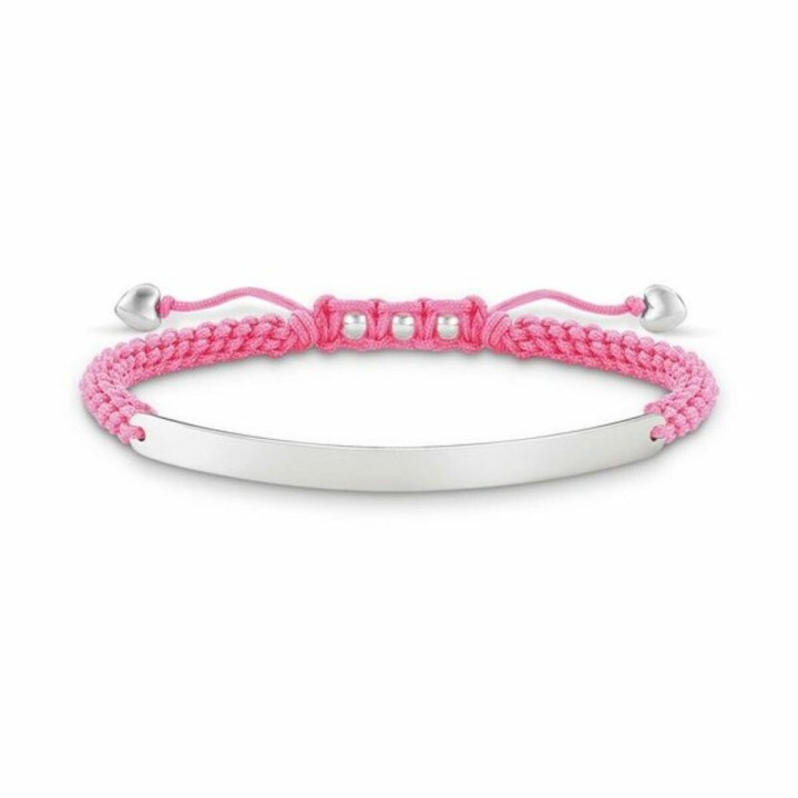 Armbånd til kvinder Thomas Sabo LBA0049-173-9 16 - 19 cm Sølvfarvet Pink 21 cm