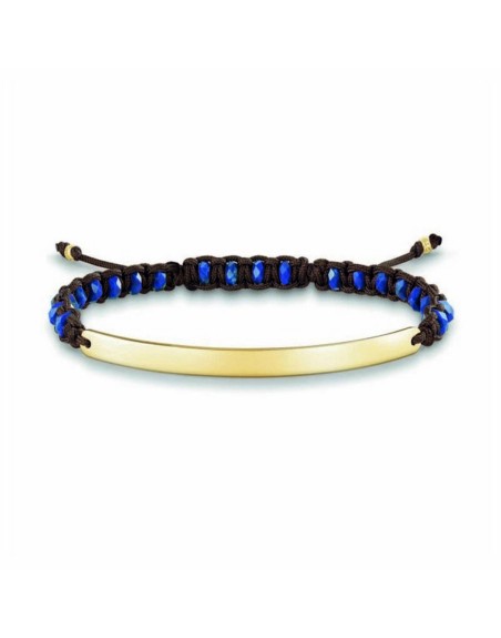 Armbånd til kvinder Thomas Sabo LBA0056-892-32-L19v Blå Gylden Sølv (16 - 19 cm)