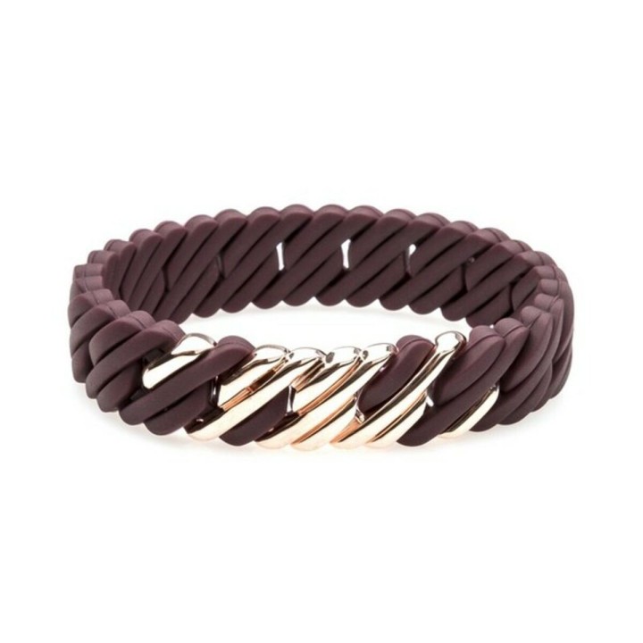 Armbånd til kvinder TheRubz Silikone Rustfrit stål Stål/Silikone