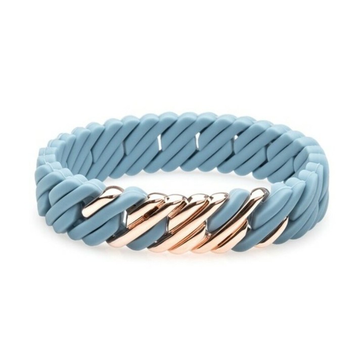 Armbånd til kvinder TheRubz Silikone Rustfrit stål Stål/Silikone