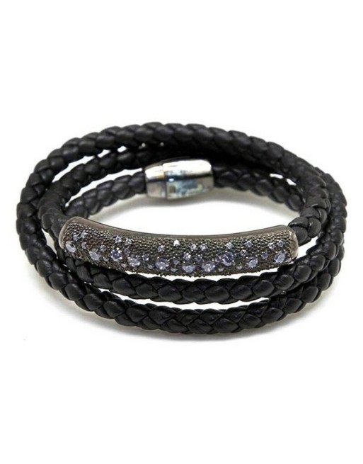 Pulsera Mujer Pesavento W1STRB010 Negro Plata de ley (19 cm)