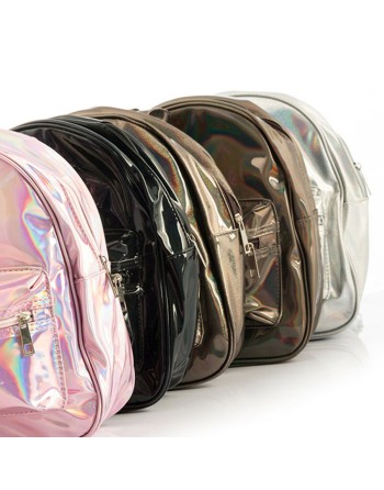 Rucksack Metallic Look